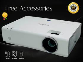 Vpl-ex255 Sony Lmp-e212 3lcd Projector 3300 Ansi Professional 4k Hdmi Usb With Remote