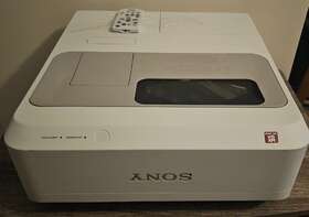 Vpl-sw535 Sony Lcd Projector Wxga 3000 Lumens Hdmi Short Throw With Remote Control