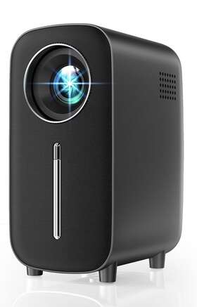 Tvus-lp-h7w-sil Tivents Movie Projector Bluetooth Wifi Portable Mini 4k Projectors Native 1080p Full Hd