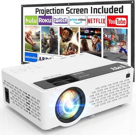 Tmy 195925337673 100 Inch Class Fhd 1080p Led Projector V08