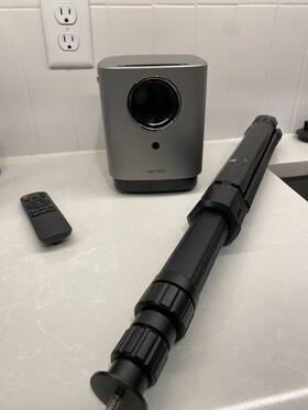 Tr23 Toptro Portable Touch Mini Video Projector Bundle With Stand