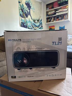 Tl21 Trulite 8k Smart Laser Projector Used Once