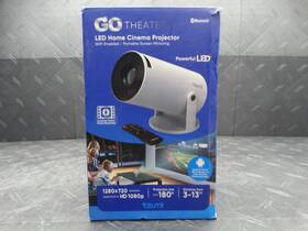 Tzumi 840372304692 Go Theater 1280 X 720 Hd Movie Projector With Stand 360 Lumens