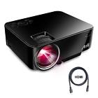 Us-t20-black Artlii Projector Movie Protable Home Theater Video New