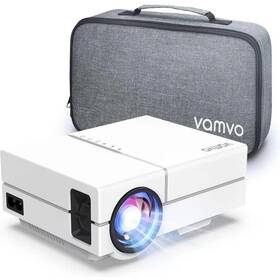L4500 Vamvo White Portable Hdmi Led Superior Home Theater Projector
