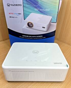 570b Vankyo - Leisure Native 1080p Wireless Smart Single Mini Projector