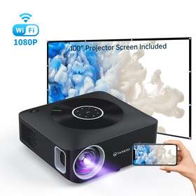 E30wt Vankyo 18000 Lumens Projector 4k 1080p 5g Wifi Led Home Theater Cinema Hdmi Usb