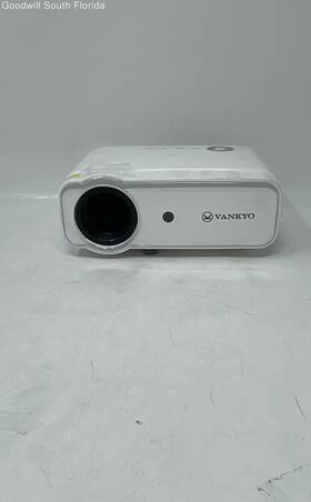 Leisure430w Vankyo White Portable Home Theater Projector Not Tested Leisure430w Vankyo White Portable Home Theater Projector Not Tested