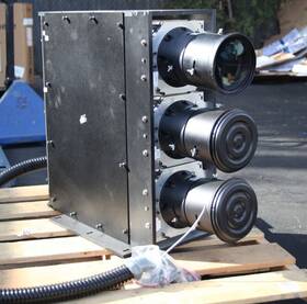 69695-08 Vdc Display Systems 9520 Head Assembly Projector With Electronics Box T8