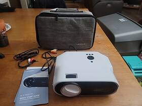 Bl-70 Vidoka Mini Lcd Video Projector 4k 1920 X 1080 Bluetooth