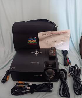 Pj560d Viewsonic Dlp Projector Conference 3200 Ansi Hd 1080i Hdmi-adapter Remote