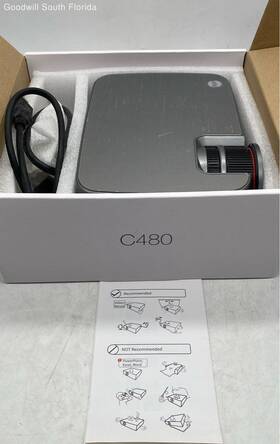 C480 Vivimage Video Projector Vivimag Model Number Q6