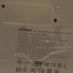 D751st Vivitek 751st Vitek Tech Projector