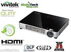 Vivitek Contrast Ratio Led Hd Black Projector Hdmi Pico Wxga 1 Q7 30 Qumi 000