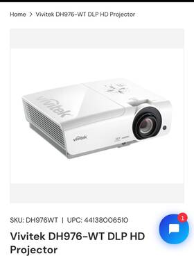 Dh976-wt Vivitek Hd976-wt Dlp Hd Projector