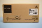 Vpl-dw126 Sony New Widescreen Wxga 027242869783