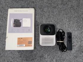 Wanbo Wb-t2s T2 Free Portable Led Projector White Hdmi Usb Tested Works