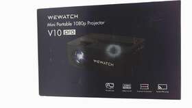Wewatch 745437784351 Mini Projector Bluetooth Native 1080p Full Hd