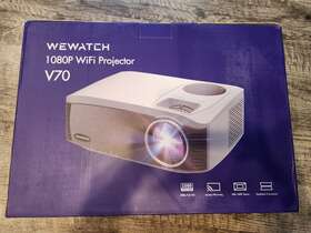 Wewatch 745437788151 V70 Projector 350 Ansi Lumens Native 1080p 200 Inch Screen 8w 2 Speaker
