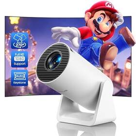 Wimius 975710734573 270 Adjustable Stand Mini Projector With Wifi And Bluetooth Outdoor Portab