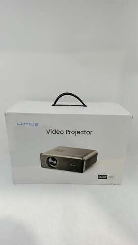 Cck01064 Wimius P62 500 Ansi 4k Wifi Bluetooth Projector W 100 Inch Towond Projection Screen