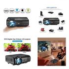 Wtl8 Video Projector Full Hd Lumens Lcd Portable Home Theater Movie