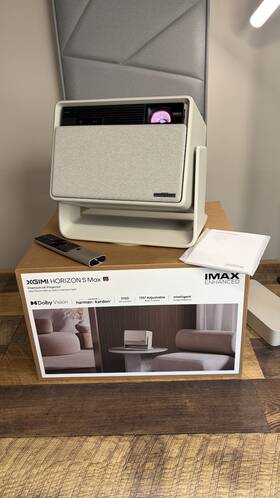 Xm13q Xgimi Horizon S Max 3100-lumen Uhd 4k Laser Dlp Smart Projector Imax Enhanced