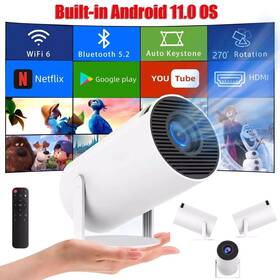 Hy-300 Xgody Portable 4k Led Android Smart Projector 5g Wifi Bluetooth Hdmi Mini Home Theater