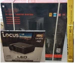 Combo Langston Acoustics L-2000 5.1 Home Theater System, P And Screen. Fixed Price $400.00.