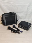Hp Hewlett Packard MP2210 Projector W/case. Fixed Price $55.99.