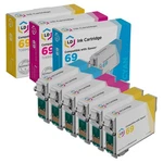 Ld Replacement Ink Cartridge For Epson Cmy Set Of 6: T069320 T069420. Fixed Price $22.99.