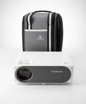 V630W Vankyo Video Projector White Gray With Carrying Case. Fixed Price $50.00.