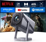 Upgraded 4K Portable Smart Projector With Wifi, Bluetooth & Dolby Audio. Fixed Price $283.99.
