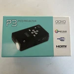 Aaxa P3 Pico Pocket Projector - 50 Lumens Led, Media Player, Hdmi, Rechargeable. Fixed Price $250.00.