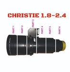 Ils Dlp Zoom Lens 1.8-2.4MMPGBFL 116.5MM,CHRISTIE,CINEMA,50.7-67.8MM,4K. Fixed Price $499.00.