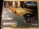 Quantum QX550 Led Projector 1080P Hdmi. Fixed Price $200.00.