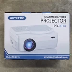 Dxyiitoo PD-201 Hd Wifi Bluetooth Projector Built In Dvd Player, 12000LM 1080P. Fixed Price $149.99.