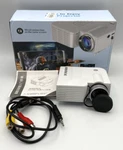 Time Enjoy White Mini Led Projector Model UC28C New Open Box. Fixed Price $25.00.