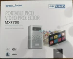 Belink Portable Pico Video Projector MX7700 New Box. Fixed Price $202.00.
