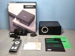 Cibest Video Projector AC201 Led 300 Lumen 1280X720 Hd W/integrated Media Player. Fixed Price $30.35.