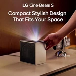 Lg Cinebeam Shorts PU615U 4K Uhd Smart Triple Laser Up To 100" Dolby Atmos. Fixed Price $1129.00.