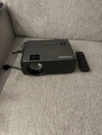 Mini Projector, Bomaker Video With 3900 Lux, 1080P And 250''. Fixed Price $30.00.