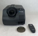 Vintage Vivitek Voyager A400 Lcd Projector 407H:20 750 Lumens With Remote. Fixed Price $611.99.