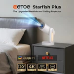 Etoe Starfish Plus Smart PROJECTOR,1080P Fhd, Auto Focus Home Theater Projectors. Fixed Price $139.99.