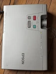 Epson Model EMP-730 Projector And Case With Cords Powers Projects Light. Fixed Price $69.99.