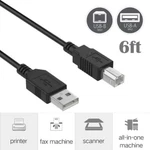 6FT Usb Cable Cord For Canon Pixma IP1800 IP2600 IP2700 IP2702 Printer Black. Fixed Price $5.85.