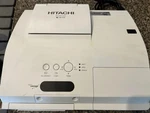 Hitachi Projector IPJ-AW250N Ultra-short Throw Use W/ Hdmi, Vga, Usb Audio. Fixed Price $20.00.