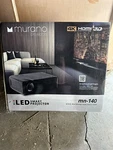 Murano MN-140 Led Smart Projector 4K Hdmi 3D Bluetooth With 72 Screen & GT-60. Fixed Price $485.00.
