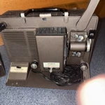 Argus Showmaster 870 Super Eight Movie Projector 8MM W/ Reels Lamp. Fixed Price $120.00.