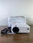 Apeman LC400 White Portable Lcd Digital Full Hd Mini Projector With User Manual. Fixed Price $48.74.